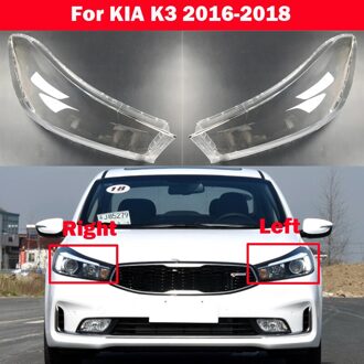 Auto Bright Head Light Schaduw Shell Caps Koplamp Lamp Cover Lampenkap Koplamp Voor Kia K3 links