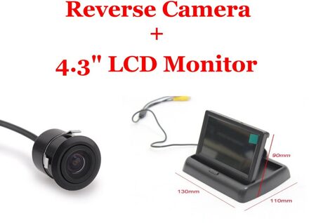 Auto Camera Voor Suzuki Forenza Reno Auto Achteruitrijcamera Back Up 4.3 "Lcd Monitor Parking Assistance System camera en monitor