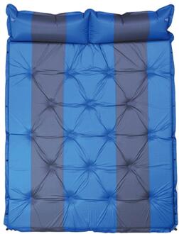 Auto Camping Air Matras Auto Blow Up Bed Opblaasbare Matras Verhoogde Luchtbed auto bed Blauw