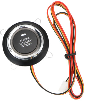 Auto Car Start Stop Engine System Keyless Push Button 12V Entry Ignition Starter Switch Universal Keyless Auto Replacement