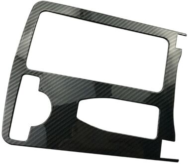 Auto Centrale Console Water Bekerhouder Frame Panel Cover Voor Mercedes Benz W204 (2007) w212 ) Accesorios Para Coche koolstofvezel