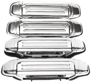 Auto Chrome Deurklink Accessoires Voor Mitsubishi Pajero 1992 1993 1994 1995 1996 1997