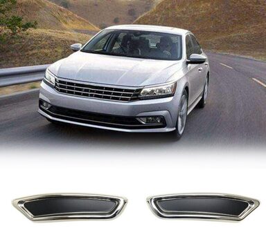 Auto Chrome Uitlaat Diffuser Deflector Frame Voor Passat B8