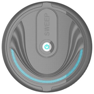 Auto Cleaning Robot Smart Vegen Robot Floor Vuil Stof Stofzuiger Auto Floor Schoonmaken Vegen Veegmachine nee accu zwart