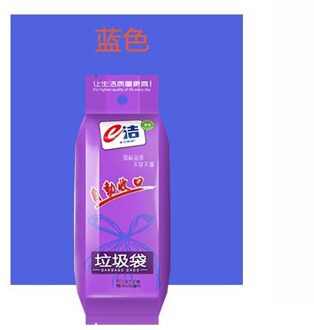 Auto close vuilniszak, verdikte, lekvrije, wegwerp plastic zak, huishoudelijke keuken garbage cleaning bag, opbergtas Blauw