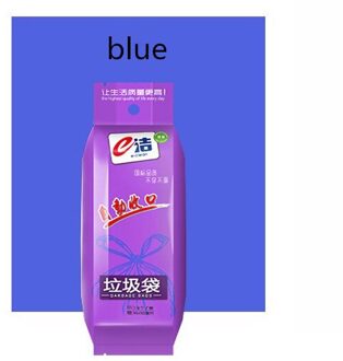 Auto close vuilniszak, verdikte, lekvrije, wegwerp plastic zak, huishoudelijke keuken garbage cleaning bag, opbergtas Blauw