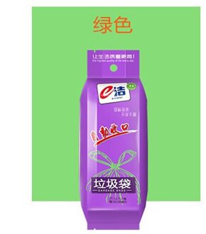 Auto close vuilniszak, verdikte, lekvrije, wegwerp plastic zak, huishoudelijke keuken garbage cleaning bag, opbergtas Groen