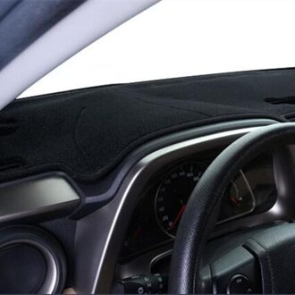 Auto Dashboard Cover Siliconen Antislip Dashmat Pad Anti-Uv Zonnescherm Voor Mitsubishi Outlander 3rd zwart