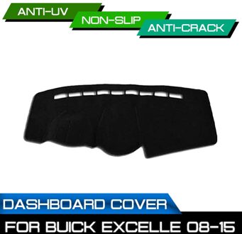 Auto Dashboard Mat Anti-Vuile Antislip Voor Buick Excelle dash Cover Mat Uv-bescherming Schaduw RHD