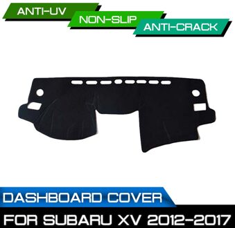 Auto Dashboard Mat Voor Subaru Xv Anti-Vuile Antislip Dash Cover mat Uv-bescherming Schaduw LHD