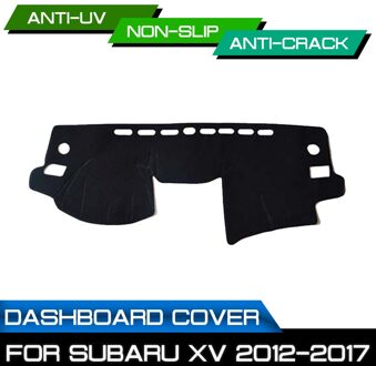 Auto Dashboard Mat Voor Subaru Xv Anti-Vuile Antislip Dash Cover mat Uv-bescherming Schaduw RHD