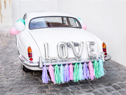 Auto Decoratie Set Bruiloft Love