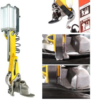 Auto Demounting Head For Tyre Changer Machine Tire Repair Machine Duck Head Spare Part Mounting Tool