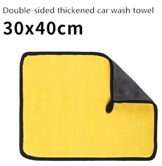 Auto Detaillering Microfiber Handdoek Coral Fleece Absorberende Auto Wassen Handdoek Multifunctionele Reiniging Handdoek Geschikt 30x40cm