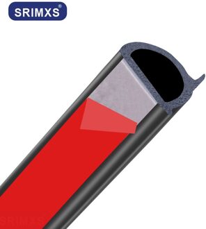 Auto Deur Afdichting Strip Dz Type Seal Cover Strip Motor Kofferbak Cover Automobiel Rubber Afdichtstrip Geluidsisolatie 7M