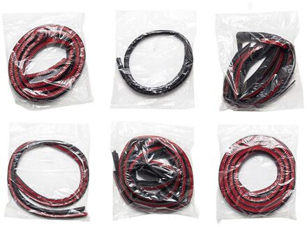 Auto Deur Kofferbak Afdichting Kit Deuren Trim Edge Moulding Seal Strip Wind Ruisonderdrukking Kit Voor Tesla Model 3 Auto accessoires