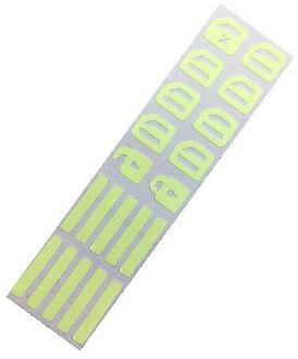 Auto Deur Raam Sticker Lichtgevende Knop Sticker Voor Nissan Qashqai J10 J11 X-Trail T31 T32 Kicks Murano Altima tiida Juke Opmerking groen