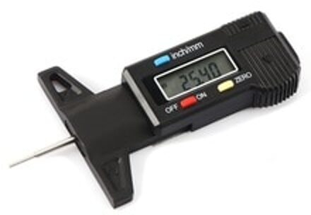 Auto Digitale Tyre Loopvlak Diepte Tester Gauge 0-25.4Mm Measurer Tool Schuifmaat Lcd Display Tpms Tire monitoring Systeem