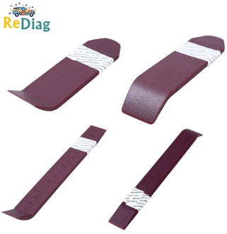 Auto Door Clip Panel Trim Removal Tool Kits Navigation Disassembly Seesaw Car Interior Plastic Seesaw Conversion Tool 4 Sets