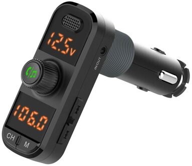 Auto Draadloze MP3 Telefoon Handsfree Call Pd Snelle Lading QC3.0 Mobiele Telefoon Oplader Dual Display Muziekspeler