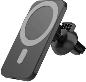 Auto Draadloze Oplader 15W Auto Vastklemmen Telefoon Mount Houder Voor Xiaomi Samsung Galaxy Vouw Z Iphone 12 11 Xs max Huawei Mate X Blauw