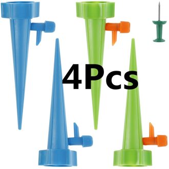 Auto Drip Irrigatie Watering Systeem Druppelaar Spike Kits Tuin Plant Automatische Waterer Gereedschap Gazon Sprinkler Drenken Systeem Set 4stk