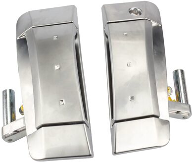 Auto Driver Passenger Exterieur Handgrepen Voor Nissan 350Z 03-08 80607-CD40E 80607-CD41E Buiten Buitenste Deurklink Auto Accessoires zilver