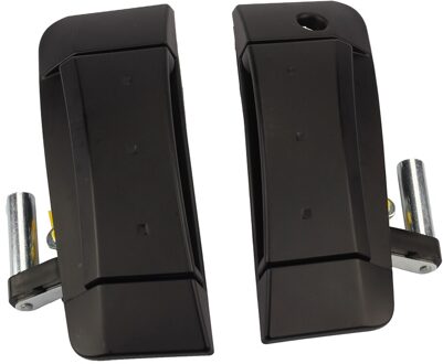 Auto Driver Passenger Exterieur Handgrepen Voor Nissan 350Z 03-08 80607-CD40E 80607-CD41E Buiten Buitenste Deurklink Auto Accessoires zwart