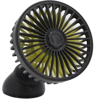 Auto Dual-Head Fan Met Aromatherapie Mini Usb Stille Koeler Portable Air Cooling Fan Gebruik Auto Kantoor Fan Drie grade Wind Snelheid single hoofd Fan