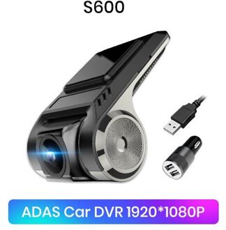 Auto Dvr S600 /S500 Adas Dashcam Full Hd Dash Cam Nachtzicht Auto Camera 1080P Usb Auto Camera voor Autoradio Autoradio Speler S600 / 32G