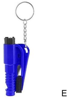 Auto Emergency Mini Veiligheid Hamer Sleutelhanger Auto Raam Ontsnappen Hamer Riem Levensreddende Seat Cutter Breaker Glas Rescue Auto T N2W0 Colorlessa