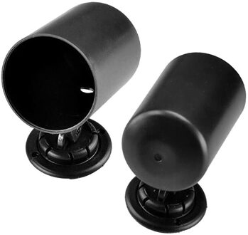 Auto Enkele Gat Auto Vervangende Onderdelen Olie Manometers 2 "52Mm Truck Motor Zwart Meter Bracket Gauge Mount houder