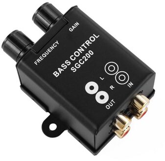Auto Equalizer Bedienen Remote Bass Controller Professionele Car Audio Universele Versterker Subwoofer Volume Regelknop