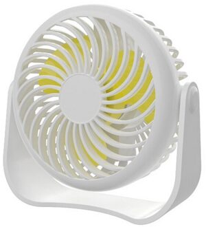 Auto Fan Draagbare Desk Fan Auto Achterbank Fan Dunne Stille Home Office Koelventilator Usb Auto Interieur Accessoires Circulatiepomp fan wit