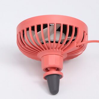 Auto Fan Usb Kleine Koele Zomer Eenvoudige Duurzaam Auto Fan (Wit) rood