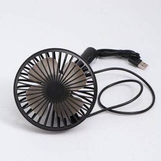 Auto Fan Usb Kleine Koele Zomer Eenvoudige Duurzaam Auto Fan (Wit) zwart