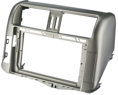 Auto Fascia Dash Trim Kit Installatie Facia Dashboard Panel Auto Dvd Frame Voor Toyota Prado 1/ 2DIN 9 Inch Speler