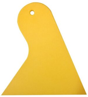 Auto Film Gereedschap Geel Schraper Plastic Auto Licht Film Driehoek Schraper Glas Venster Mobiele Telefoon Film Kleine Schraper Oranje