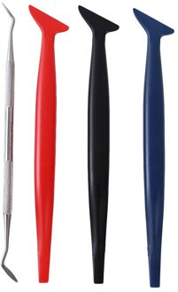 Auto Film Tool Set Magnetische Stok Cutter Wikkelen Schraper Zuigmond Carbon Fiber Vinyl Film Auto Magnetische Stok Gereedschappen