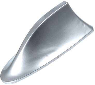Auto Fin Antenne Signaal Antennes Auto Radio Antenne Imitatie Koolstofvezel Antennes Universele Accessoires # BL3 Zilver