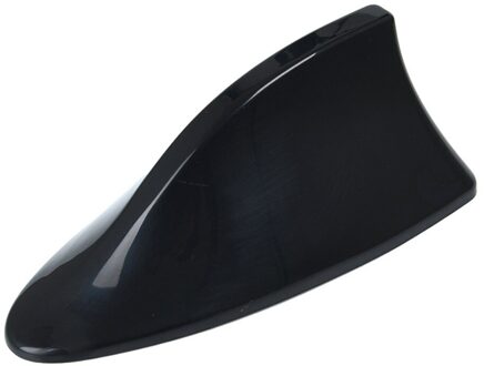 Auto Fin Antenne Signaal Antennes Auto Radio Antenne Imitatie Koolstofvezel Antennes Universele Accessoires # BL3 zwart