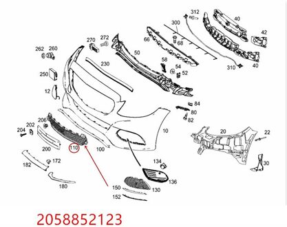 Auto Front bar netwerk voorbumper ventilatie netto W205mer ced es-worden nz2014 Front netto voorbumper decoratieve mesh grille