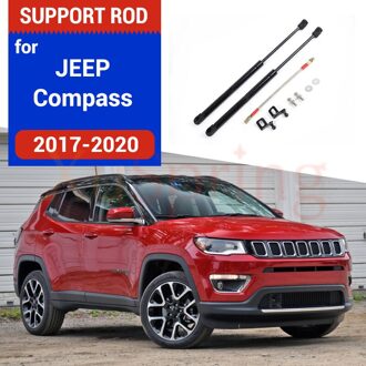 Auto Front Hood Cover Hydraulische Staaf Lift Lente Shock Strut Bars Beugel Auto Styling Voor Jeep Compass
