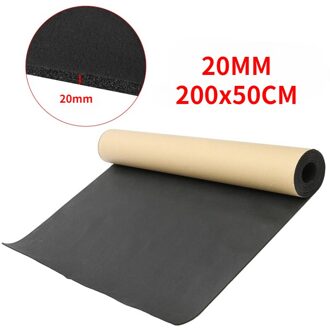 Auto Geluidsisolatie Katoen Geluid Absorberende Schuim Isolatie Katoen 3/5/6/10Mm Dikte 100/200*5 Cm Grootte groen