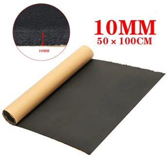 Auto Geluidsisolatie Katoen Geluid Absorberende Schuim Isolatie Katoen 3/5/6/10Mm Dikte 100/200*5 Cm Grootte Oranje