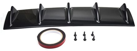 Auto Gemodificeerde Achterbumper Universal Car Rear Bumper Chassis Haaienvin Spoiler Q39F