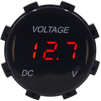 Auto Gemodificeerde Instrument Auto Voltmeter Meter Universele Met Light Auto Montage Onderdelen En Apparatuur