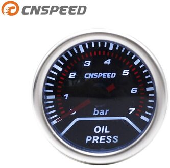 Auto Gemodificeerde Oliedrukmeter 12V Auto Instrument 52 Size Zonnebril Oliedrukmeter