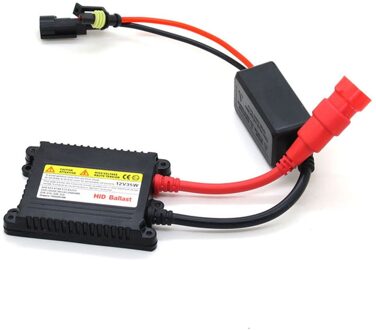 Auto Gemodificeerde Xenon Lamp Universele Hid Ballast Aluminium Universele Conversie Kit 35W Dunne Dc Ballast 1 Stuk