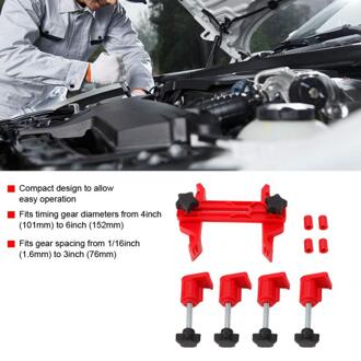 Auto gereedschap Engine Care 5 pcs Universele Nokkenas Lock Houder Auto Motor Nokkenas Timing Locking Tool Set Kit tools voor de auto